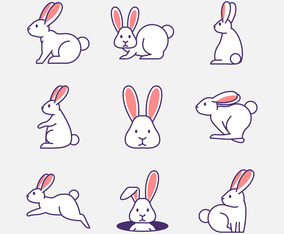 Free rabbit - Vector Art