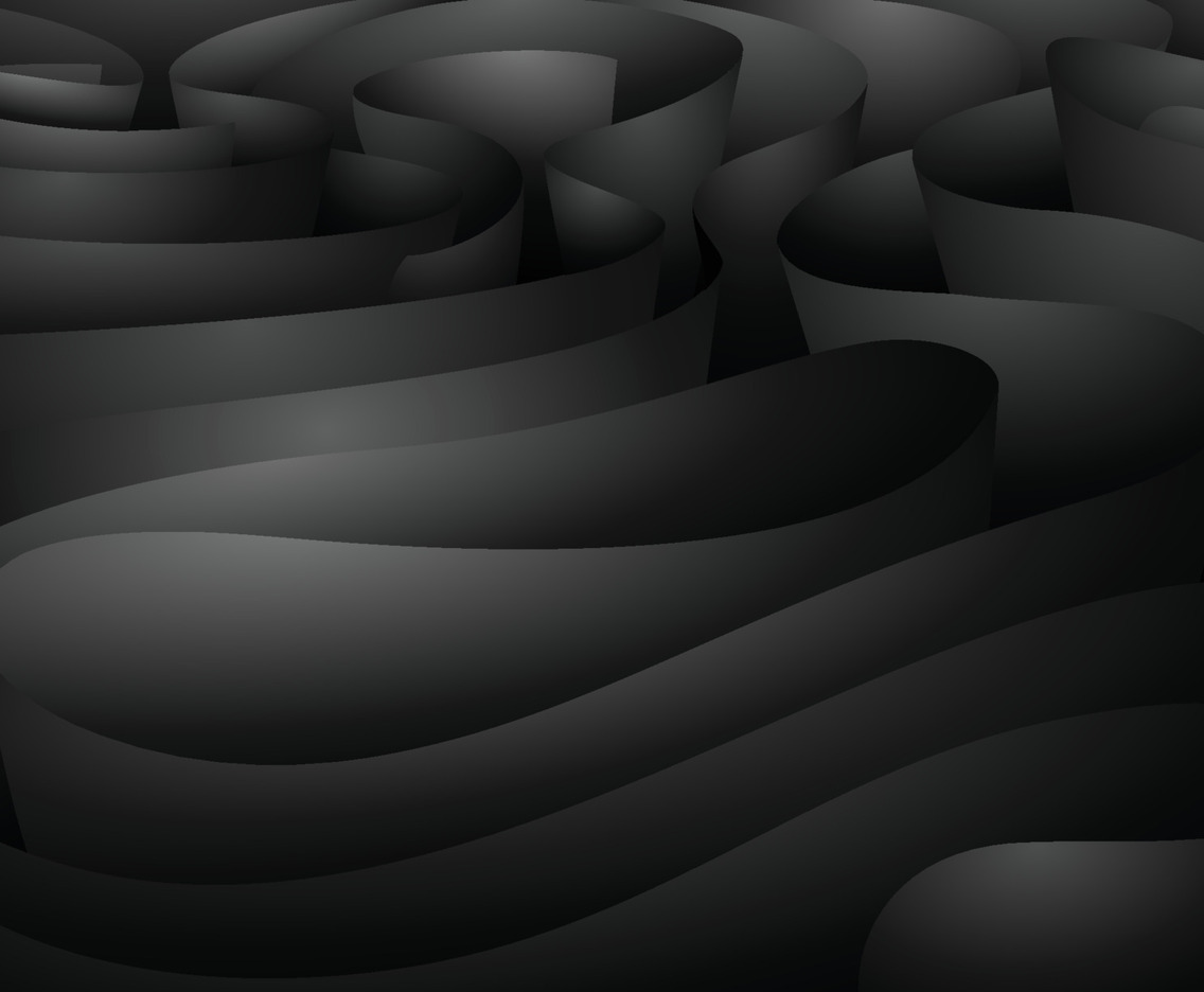Wavy Black Gradient