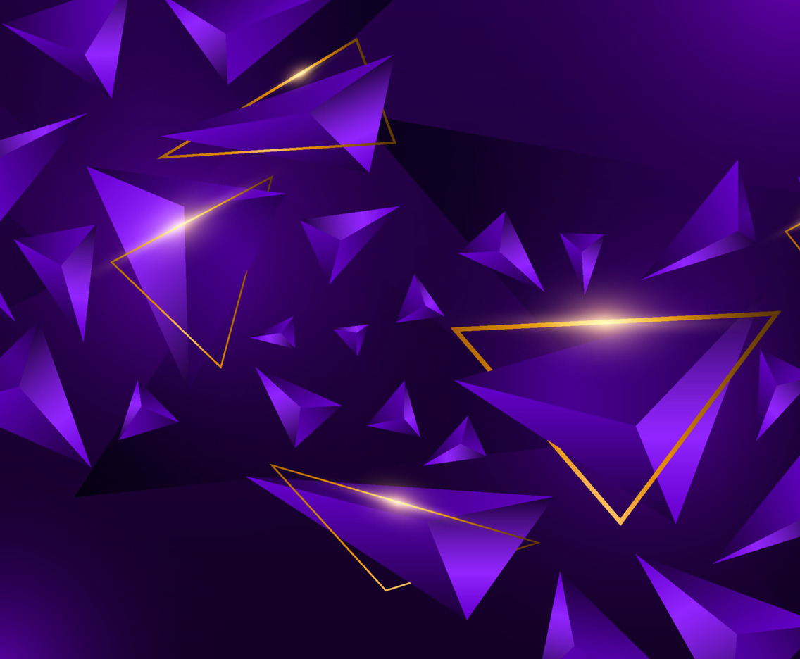 Gradient Triangular Background