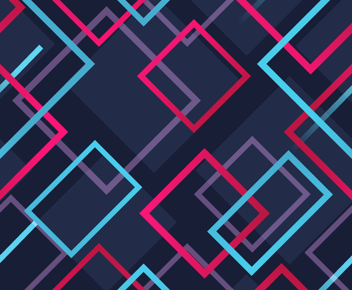 Abstract Geometric Seamless Pattern With Lines