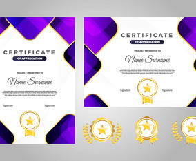 Gradient Modern Certificate Design Template | FreeVectors