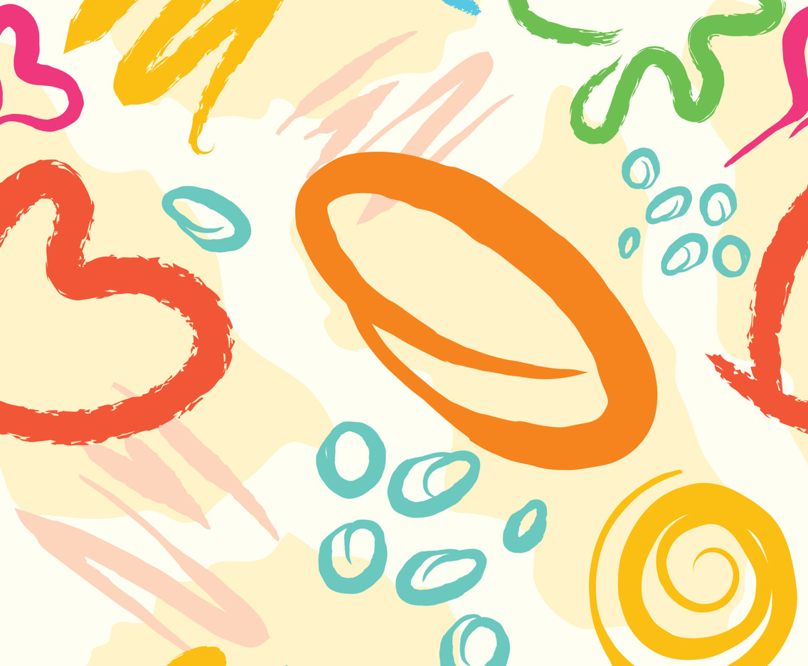Seamless Pattern Handdrawn Brush Stroke Design