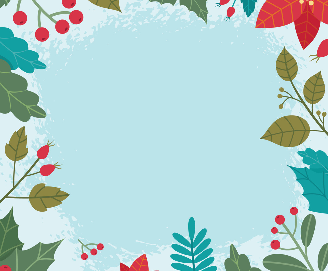 Natural Floral Winter Ornaments