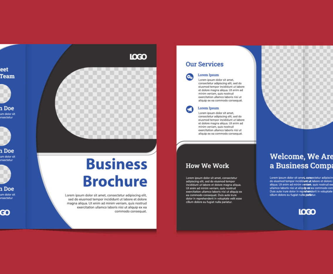 Flat Style Brochure for Business
