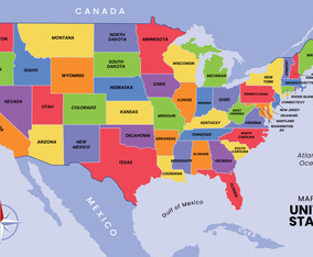 United States Country Map FreeVectors - Small 2x Rev Vecteezycountry Map USAaf0223 Generated 