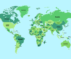 world map - 4727 Free Vectors to Download | FreeVectors