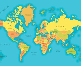world map - 4727 Free Vectors to Download | FreeVectors