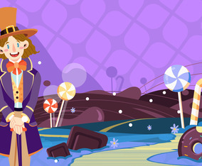 Free charlie and the chocolate factory - Vector Art