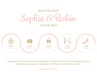 Wedding Timeline Invitation Template
