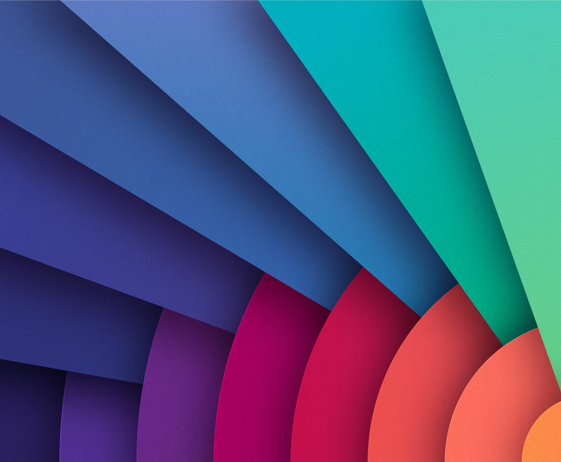 Overlapping Colorful Paper Background