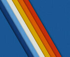 3D Diagonal Paper Stripes Retro Wallpaper