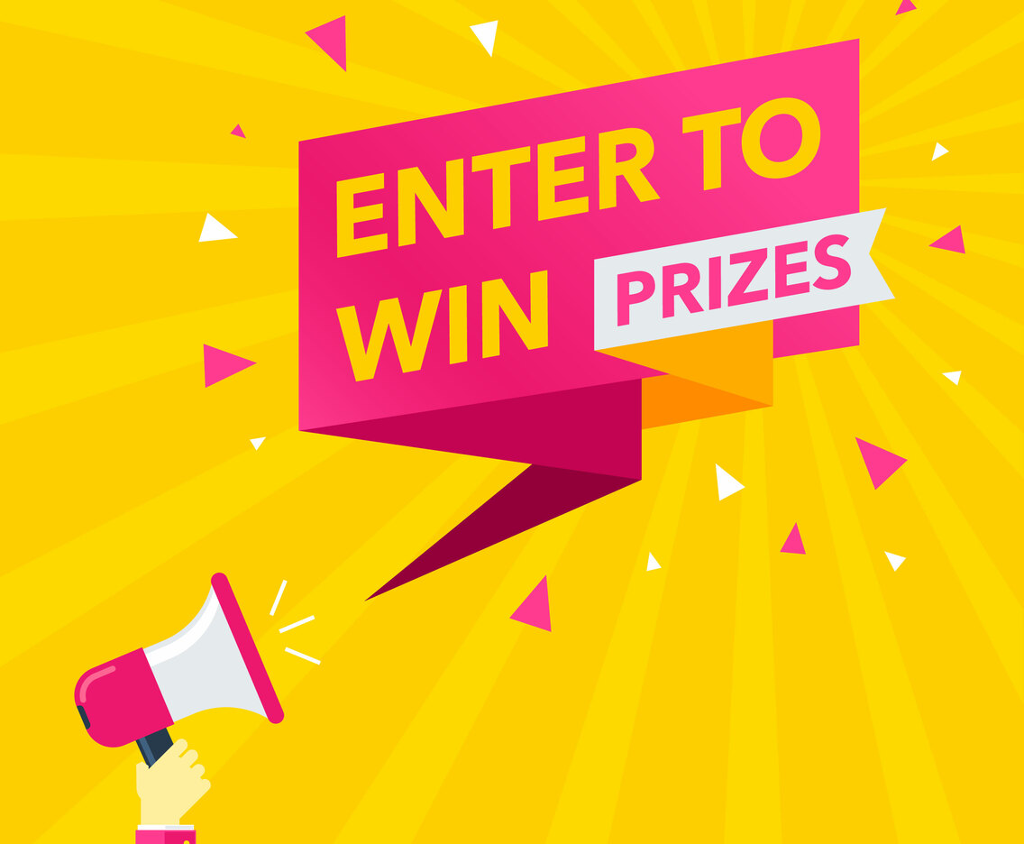 Enter To Win Prizes Pointer