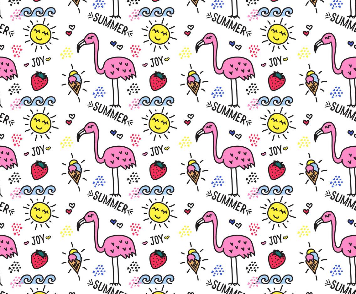 Doodle Summer Pattern