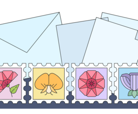 Stamp Collection Vector