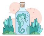 Seahorse Vector