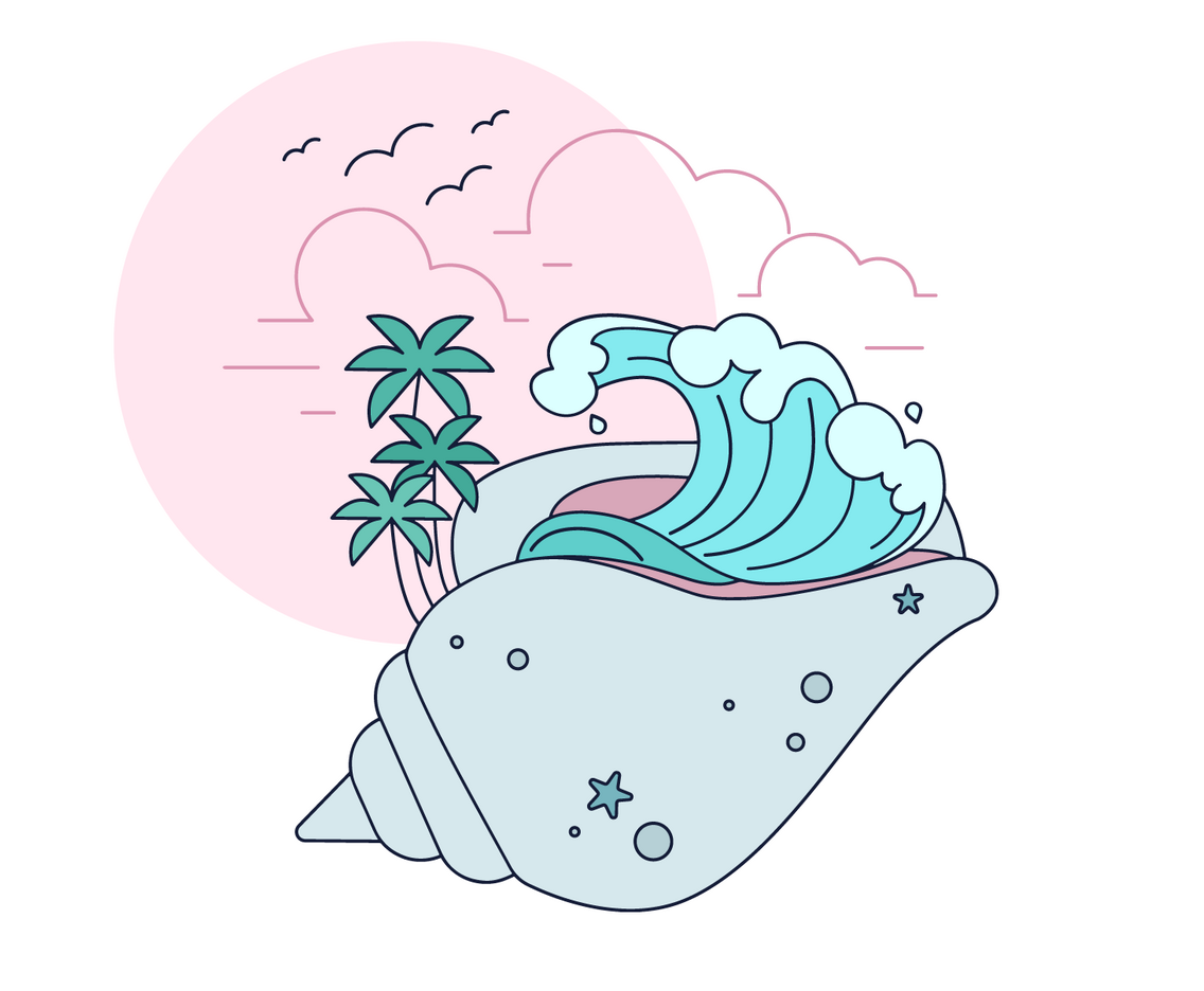 Sea Shell Vector