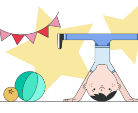 Headstand Vector