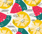 Fruit Summer Vector Pattern