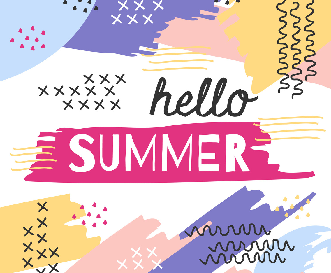Abstract Summer Vector