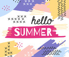 Abstract Summer Vector