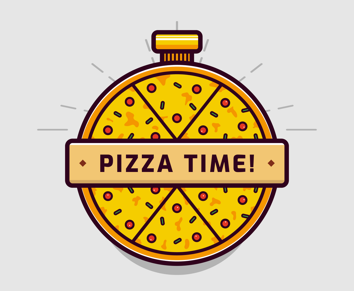 Pizza Logo Vector