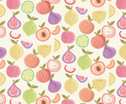 Vector Colorful Fruit Pattern
