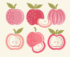 Vector Hand Drawn Apples