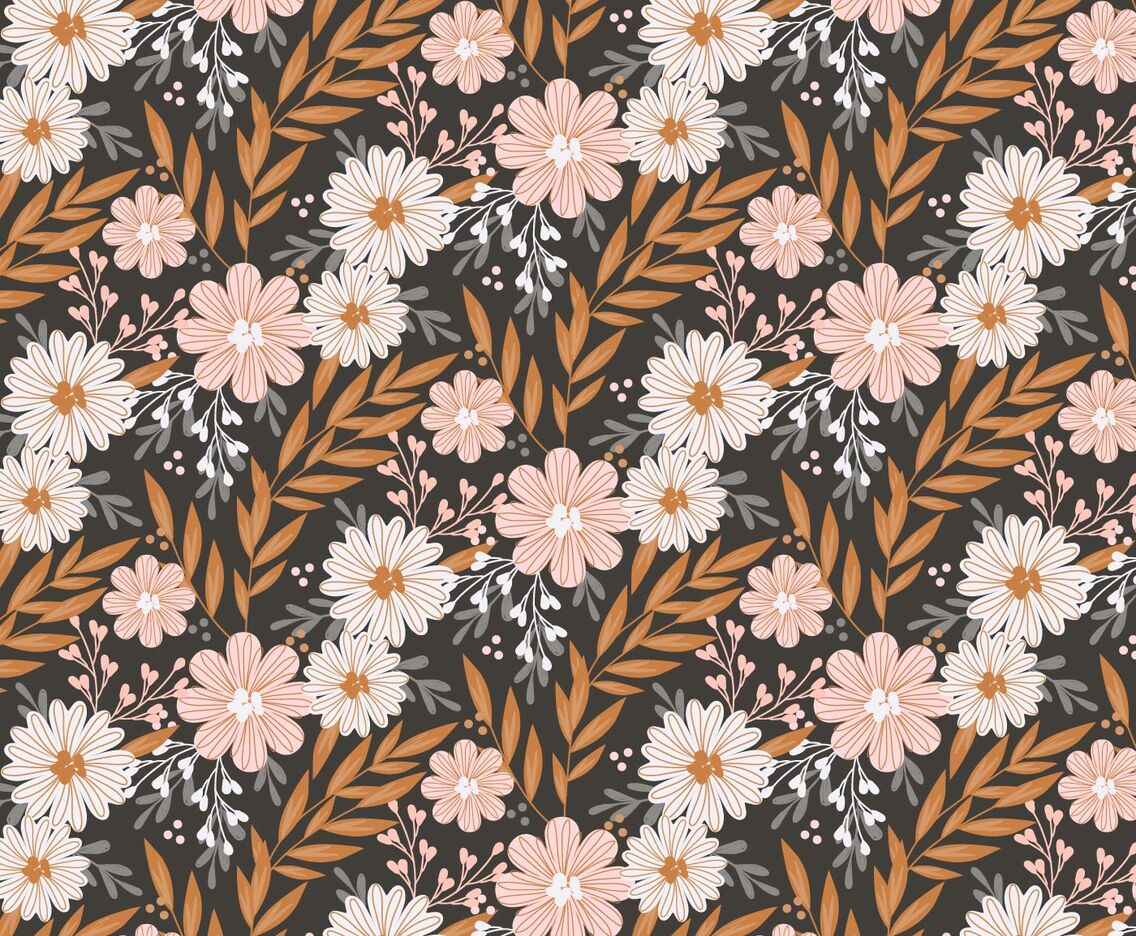 Vector Seamless Floral Pattern