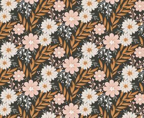 Vector Seamless Floral Pattern
