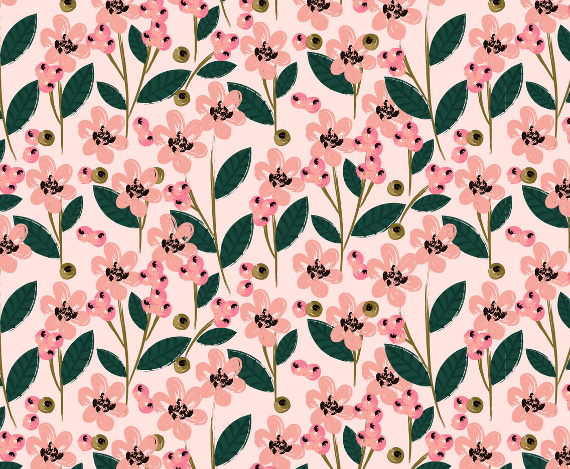Vector Floral Pattern Design