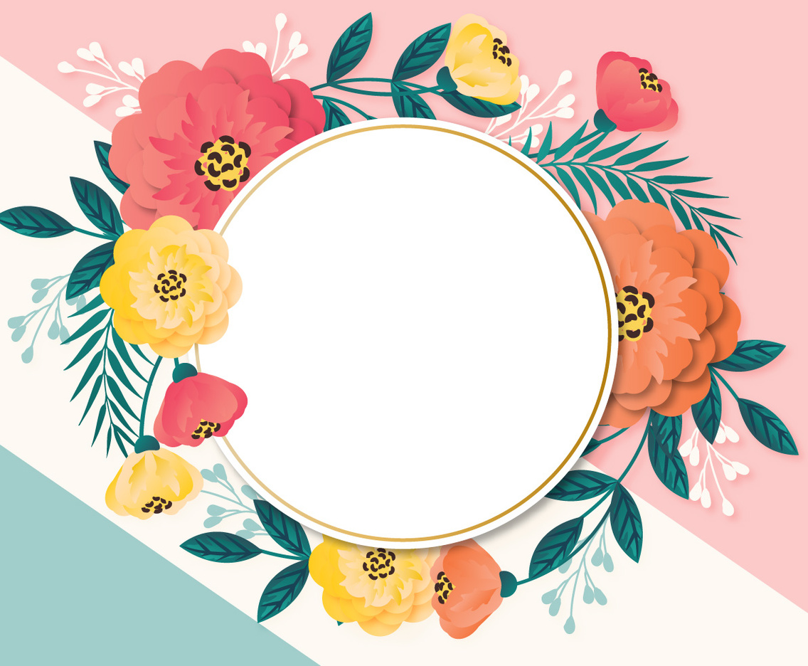 Vector Floral Background Design
