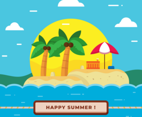 Summer Beach Vector