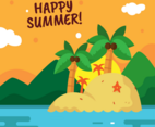 Summer Beach Vector