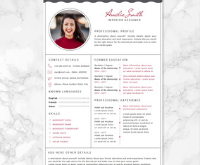 Vector Resume Template