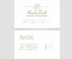 Vector Elegant Business Card