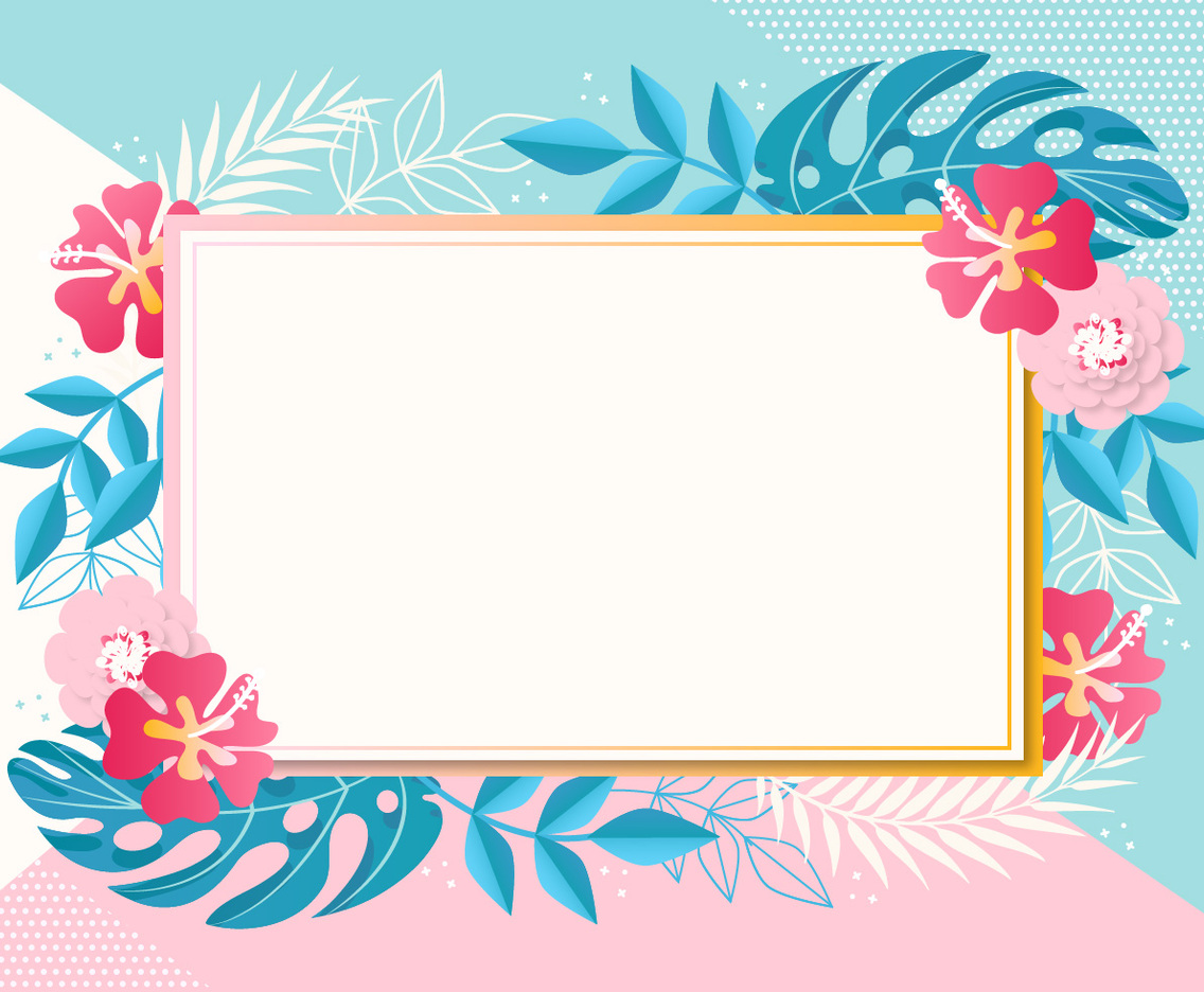 Vector Colorful Summer Background