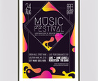 Vector Music Festival Poster Template