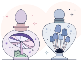 Fungus Garden Vector