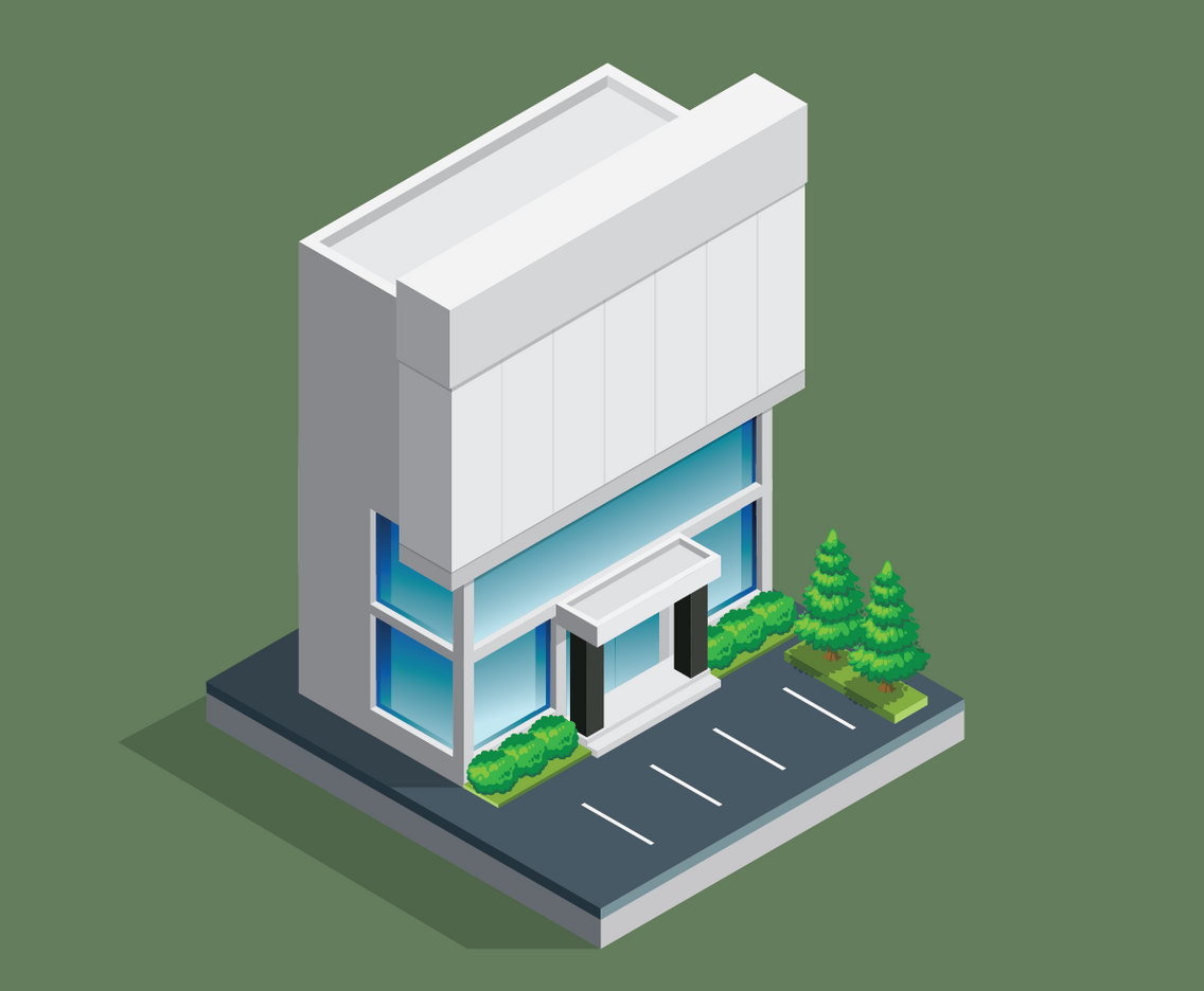 Office Building Isometric