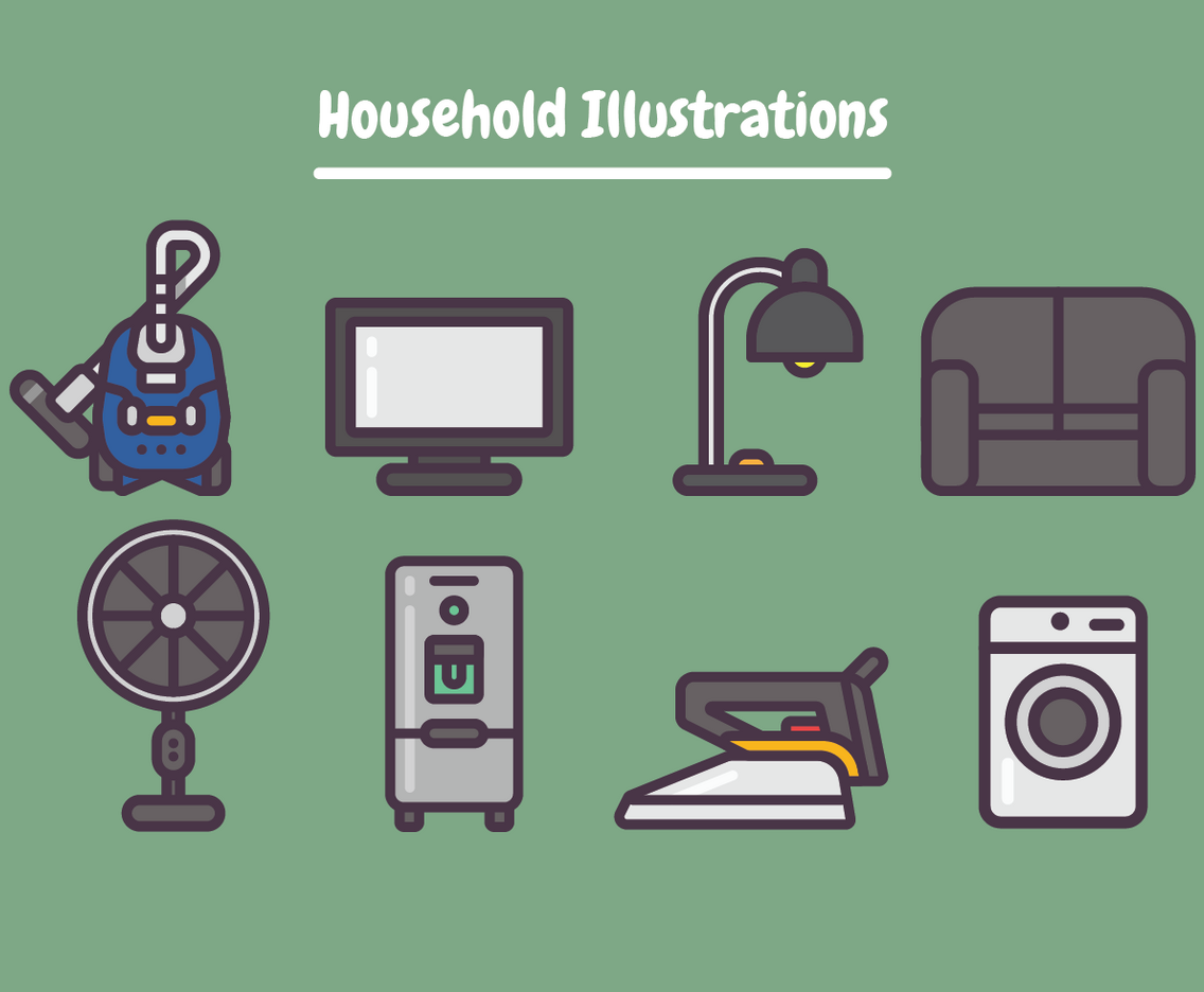 Household Illustrations