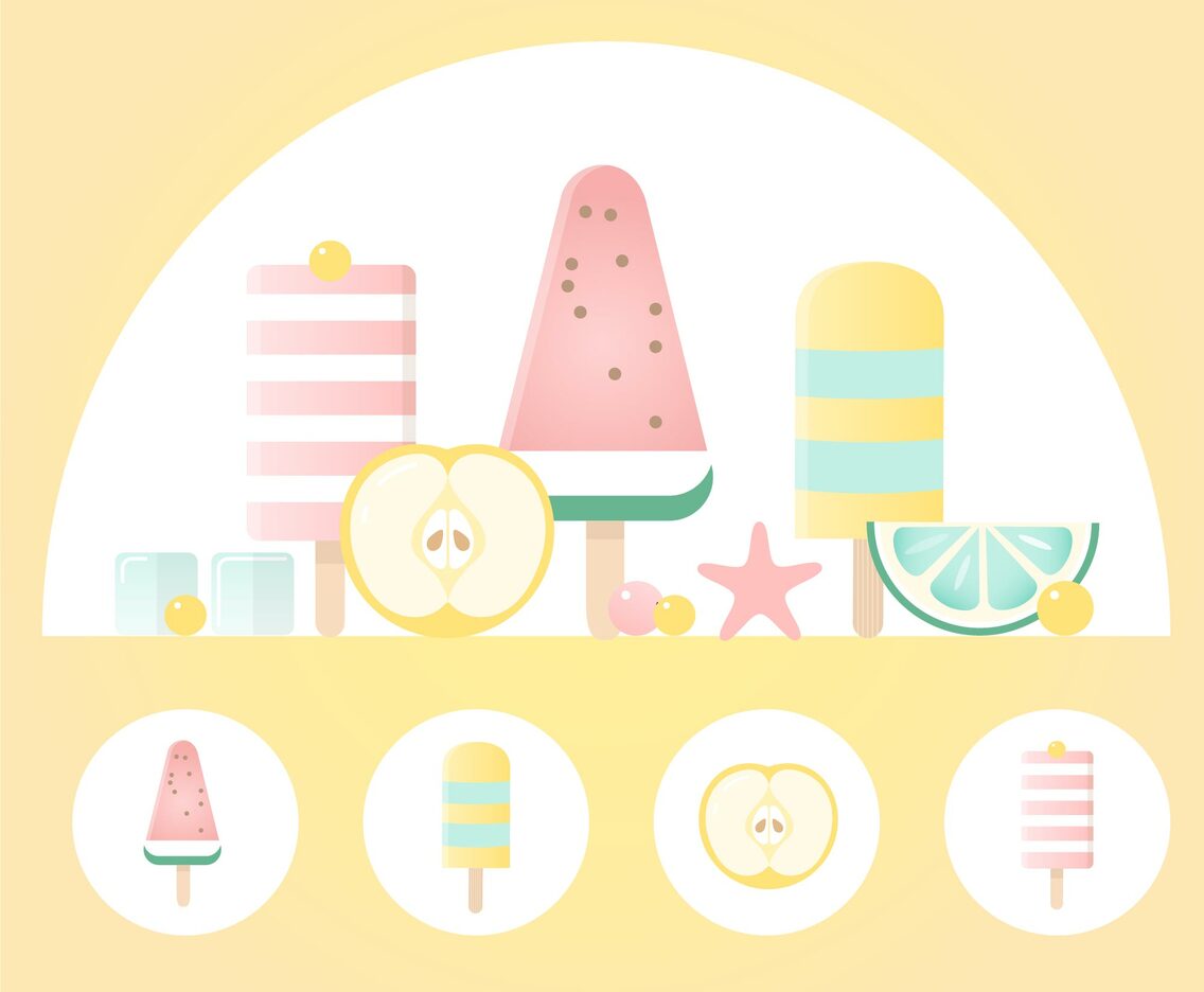 Vector Food Elements