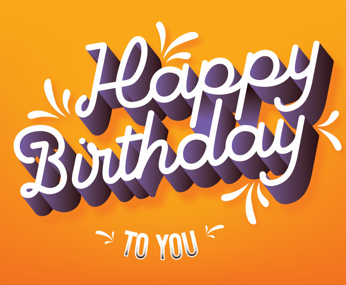 Happy Birthday Vector Design