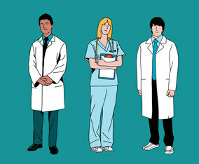 healthcare characters