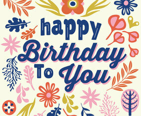 Happy Birthday Vector Design