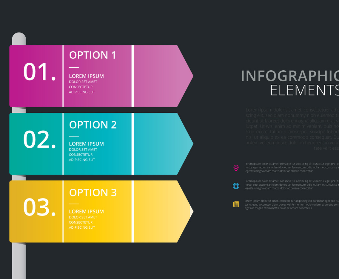 3D Infographic Elements