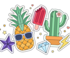 Stickers Vector