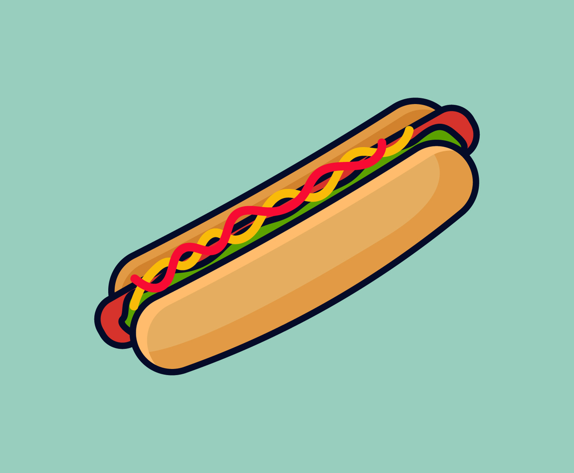 Hotdog illustration