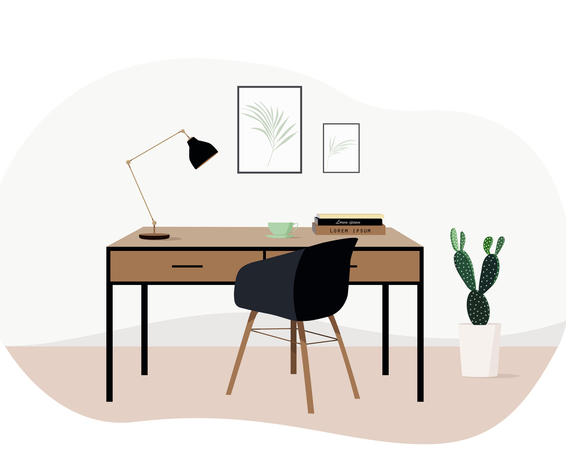 Vector Livingroom Illustration