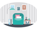 Vector Livingroom Illustration