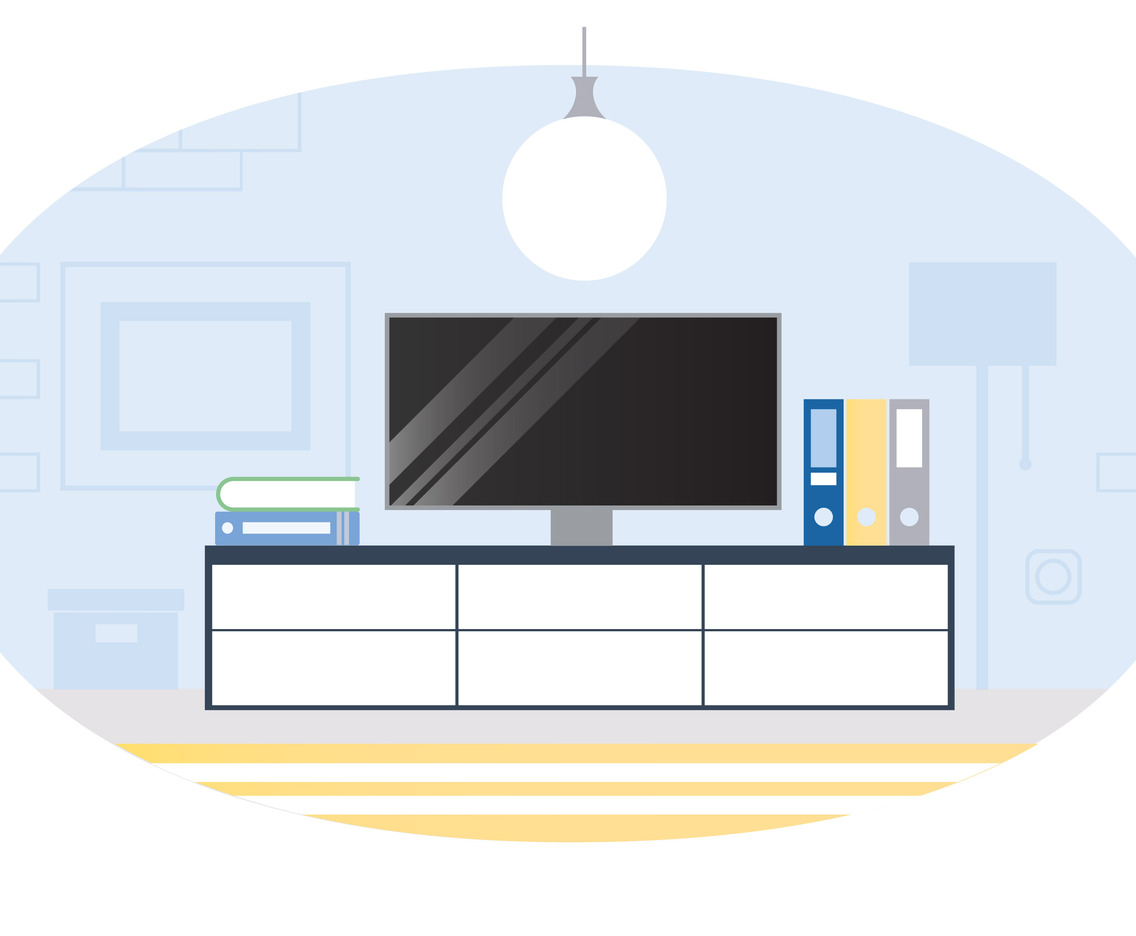 Vector Livingroom Illustration